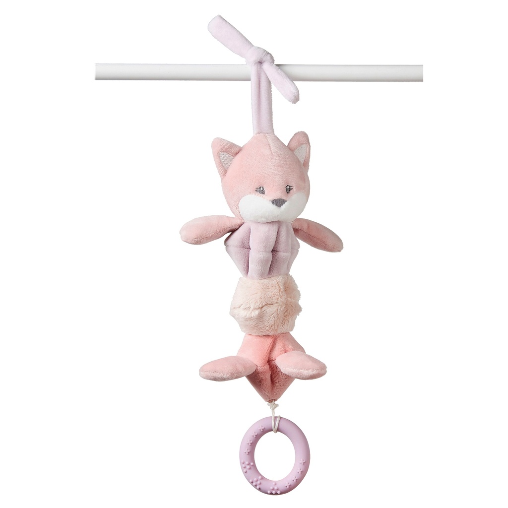 MAXI-COSI HANGER, Vibrating fox, Alice & Pomme, roze/ecru, uni, textiel, vanaf 0 maand, trilfiguur