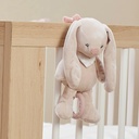 MUZIEKTREKKER, 23cm, Mini Musical Pomme the bunny, Alice & Pomme, ecru, konijn, textiel, +muziek, vanaf 0 maand