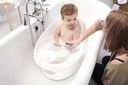 BAD/BADEMMER, Shnuggle Bath Toddler, white/light grey, wit/grijs, uni, kunststof, +antislipmat, +rugsteun