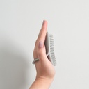 KAM, Baby Bath Brush, grey, grijs, uni, materiaal haren: siliconen