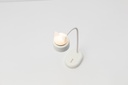 NACHTLAMP DRAADLOOS, white, Dual Cat Lamp, leeslamp/nachtlamp met kattenkop, LED lampje, oplaadbaar via USB