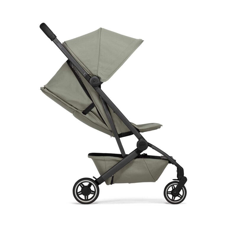 BUGGY, Aer+, sage green, groen, grey aluminium frame, vierwieler