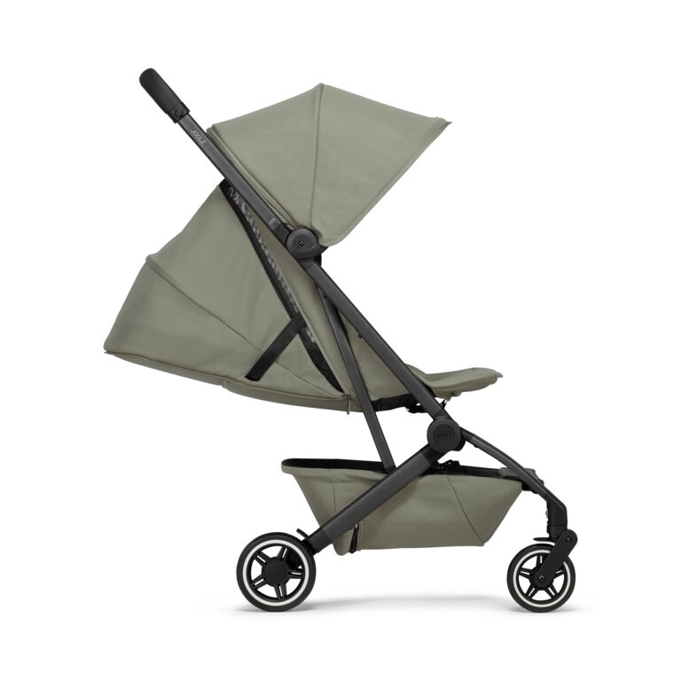 BUGGY, Aer+, sage green, groen, grey aluminium frame, vierwieler