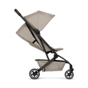 BUGGY, Aer+, sandy taupe, ecru, grey aluminium frame, vierwieler