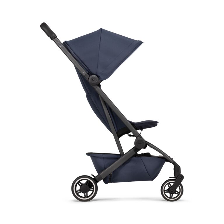 BUGGY, Aer+, navy blue, blauw, grey aluminium frame, vierwieler