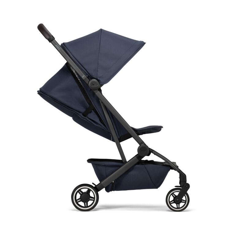 BUGGY, Aer+, navy blue, blauw, grey aluminium frame, vierwieler