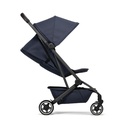 BUGGY, Aer+, navy blue, blauw, grey aluminium frame, vierwieler