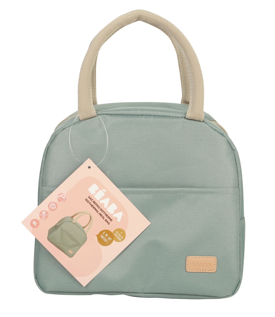 KOELTAS, frosty green, Isothermische Lunch tas, 21.5 x 23 cm, groen, 5 l