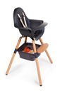 OPBERGMAND, vr Evolu 2/ONE.80°/Evowood, Sandwich, anthracite, grijs, uni, mesh, 100% polyester, vr eetstoel, 2021