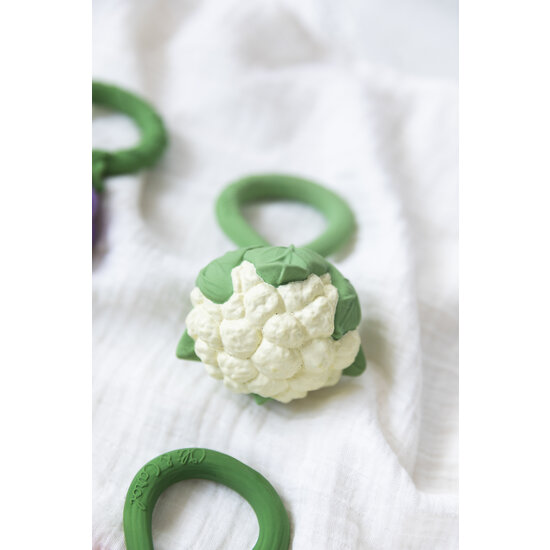 Oli&Carol Cauliflower Rattle Toy