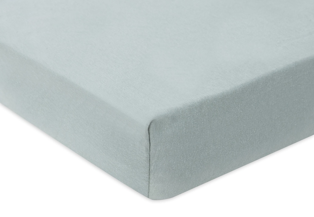 Fitted Sheet Jersey 40/50x80/90cm Sea Green