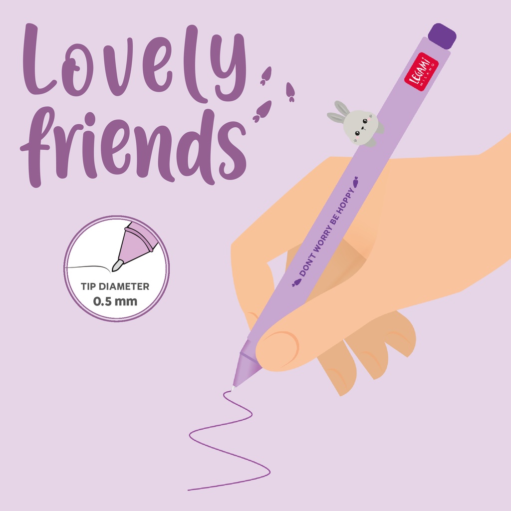 Legami | Balpen Lovely Friends - Bunny