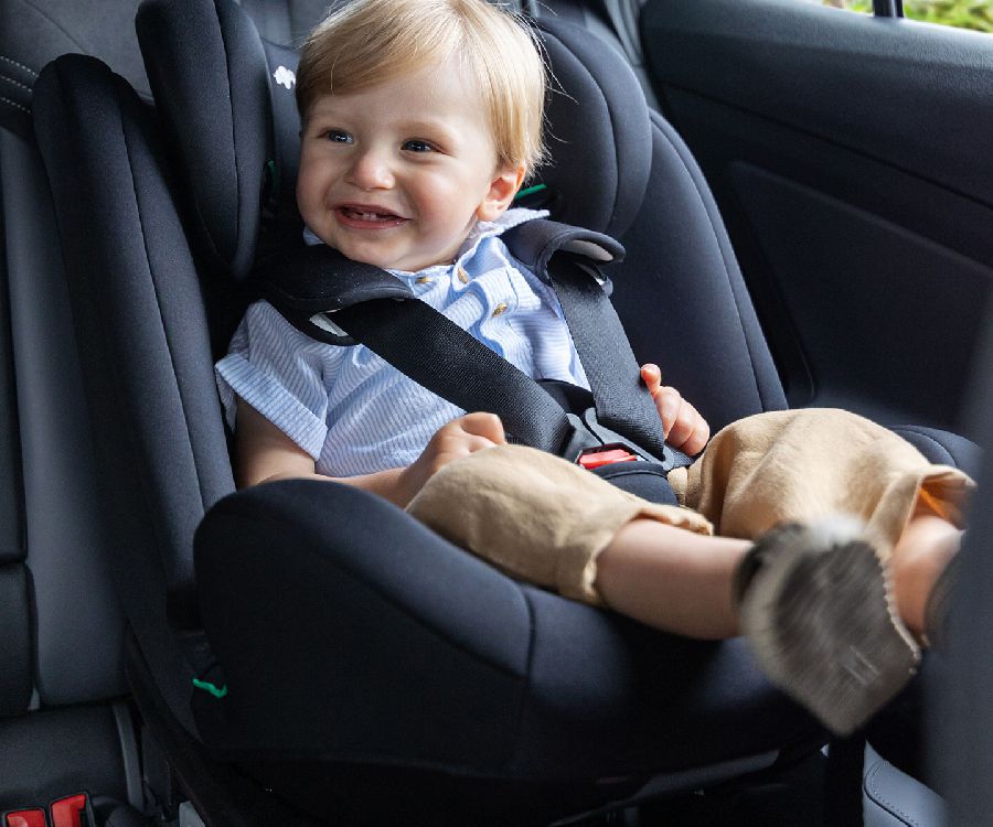 AUTOSTOEL, Ever Fix i-Size, black mist, zwart, groep 1/2/3 UN R129 i-Size, met isofix, 2023, Bebe Confort