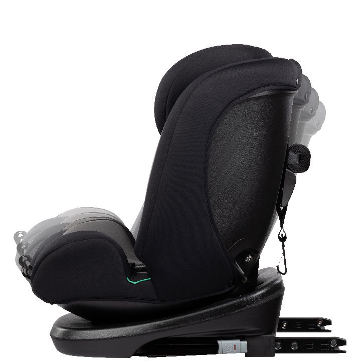 AUTOSTOEL, Ever Fix i-Size, gray mist, zwart/grijs, groep 1/2/3 UN R129 i-Size, met isofix, 2023, Bebe Confort