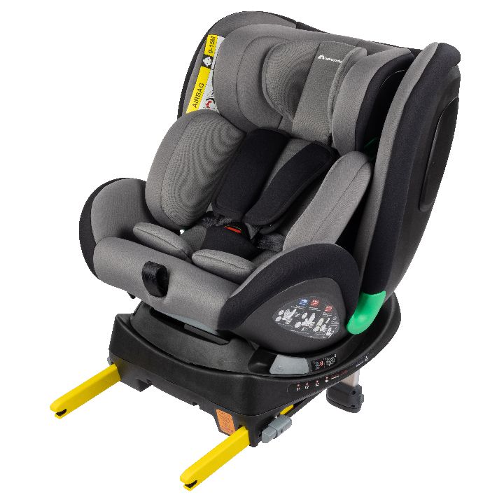 AUTOSTOEL, Evolve Fix + i-Size, gray mist, groep 0+/1/2/3 UN R129 i-Size, draaiend, met isofix, 2023, Bebe Confort