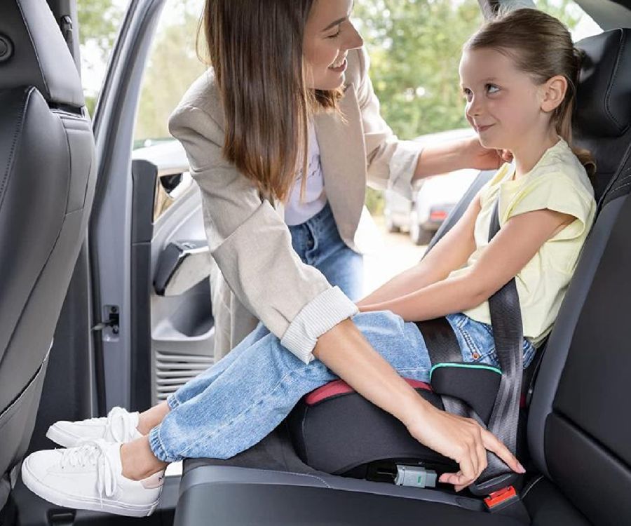 AUTOSTOEL, Manga i-Fix, black mist, groep 2/3: verhogingskussen UN R129 i-Size, met isofix, 2023, Bebe Confort