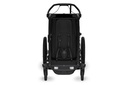 FIETSKAR, Thule, Chariot Sport 1 G3, black, zwart, vr 1 kind, gesch vr babyschaal, opvouwbaar, achterlicht, 2024 