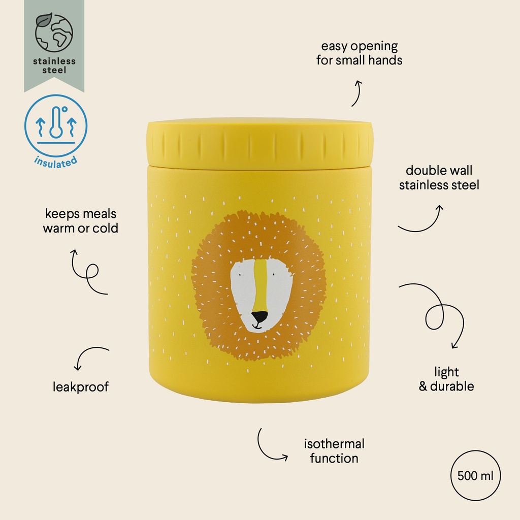 Trixie | Isothermische lunchpot 500 ml - Mr. Lion