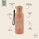 Trixie | Drinkfles Mrs. Cat School Water drinking bottle roze 500 ml  