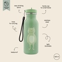 Trixie | Drinkfles Mr. Frog School Water drinking bottle groen 500 ml 