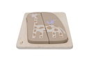 Jollein | Puzzel giraffe hout