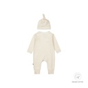 1 pce babysuit + hat organic cotton