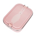 BROODDOOS, Mrs. Rabbit, Lunch Box Large, konijn, RVS, 15x6x20cm onderverdeling