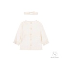 Dirkje | Blouse Met Haarband Off White