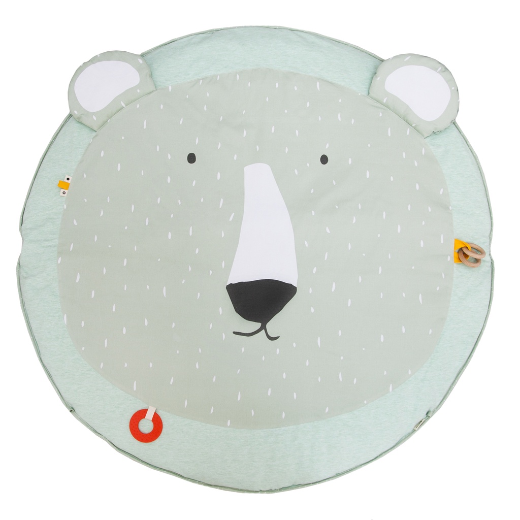 Trixie | Speeltapijt met speelboog Activity play mat with arches Mr. Polar Bear Playtime grijs/groen 