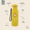 Trixie | Drinkfles Water Drinking Bottle Mr. Lion School Geel 500ml 
20x6.5x0cm  