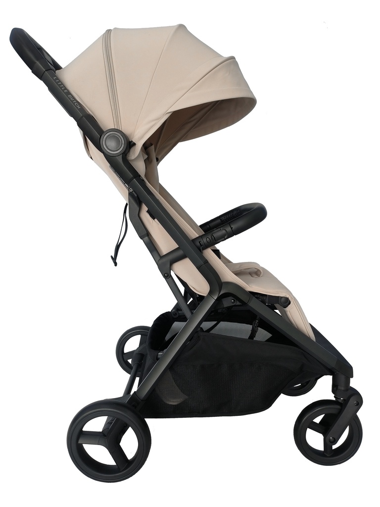 Little Dutch | Buggy Comfort beige | compact inklapbaar