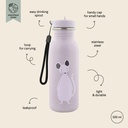 Trixie | Drinkfles Water Drinking Bottle Mrs. Mouse School Paars 500ml  