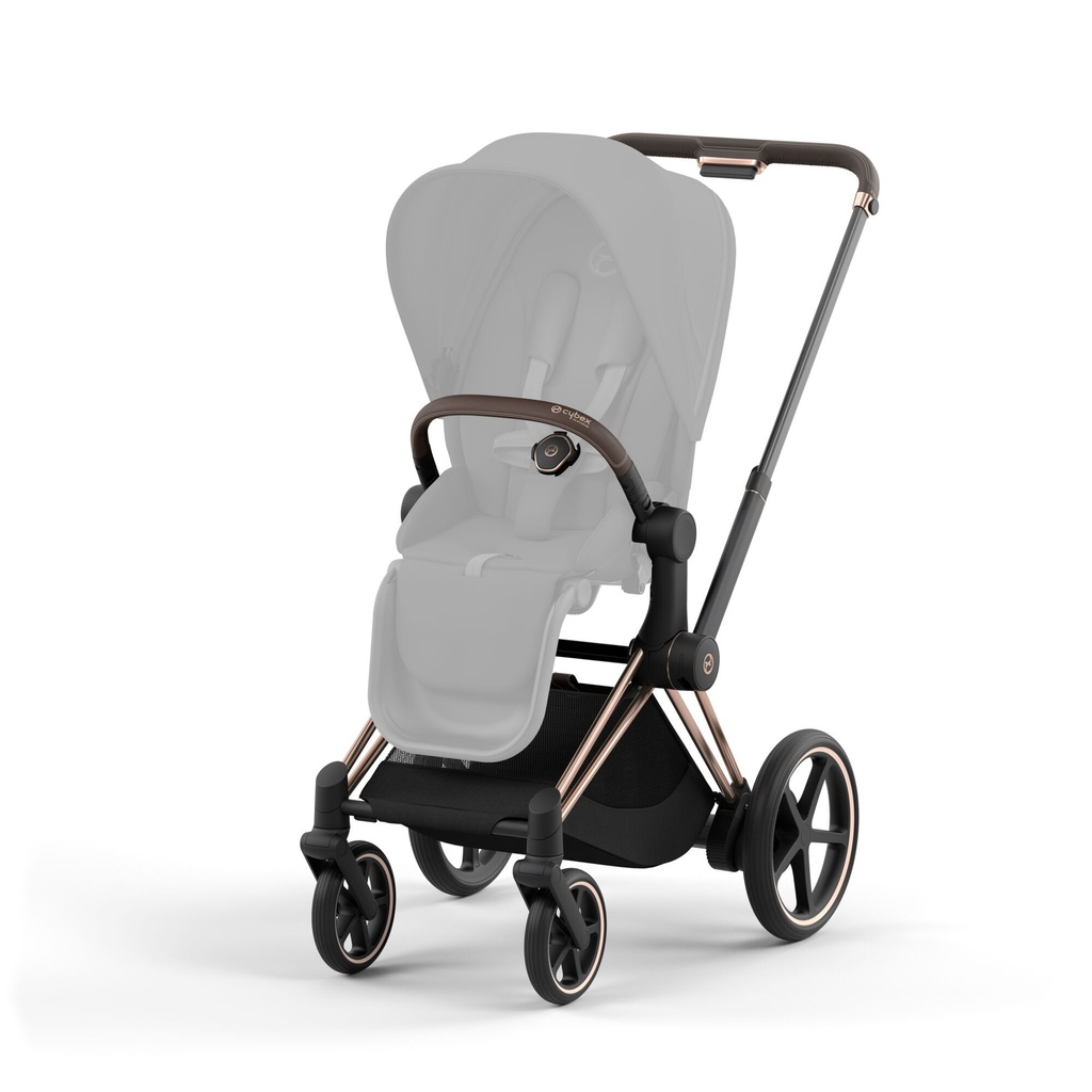 Cybex | Frame e-Priam met accu + lader rosegold/dark brown