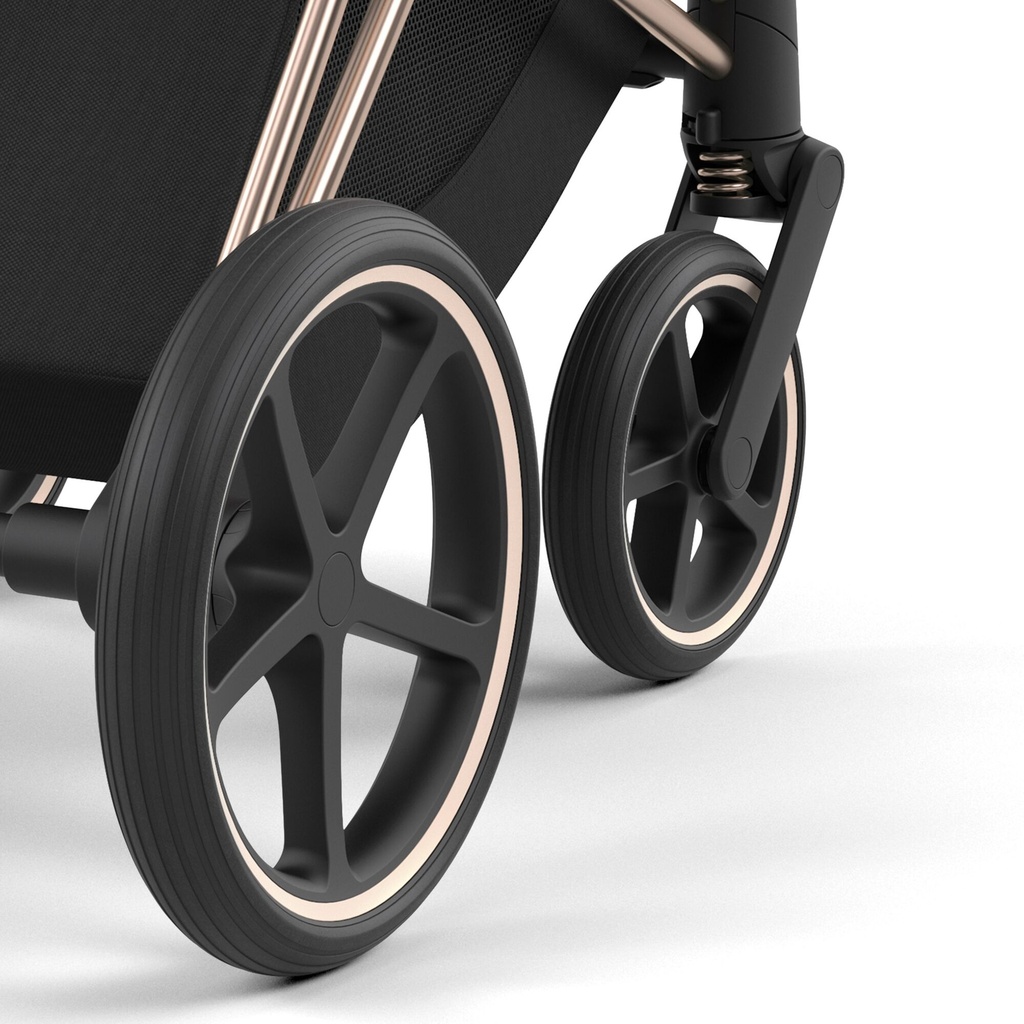 Cybex | Frame e-Priam met accu + lader rosegold/dark brown