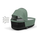 Cybex | Draagmand Priam 4.0/e-Priam 4.0 Lux leaf green/dark green