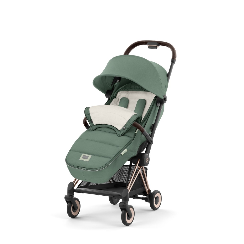 Cybex | Voetenzak platinum leaf green