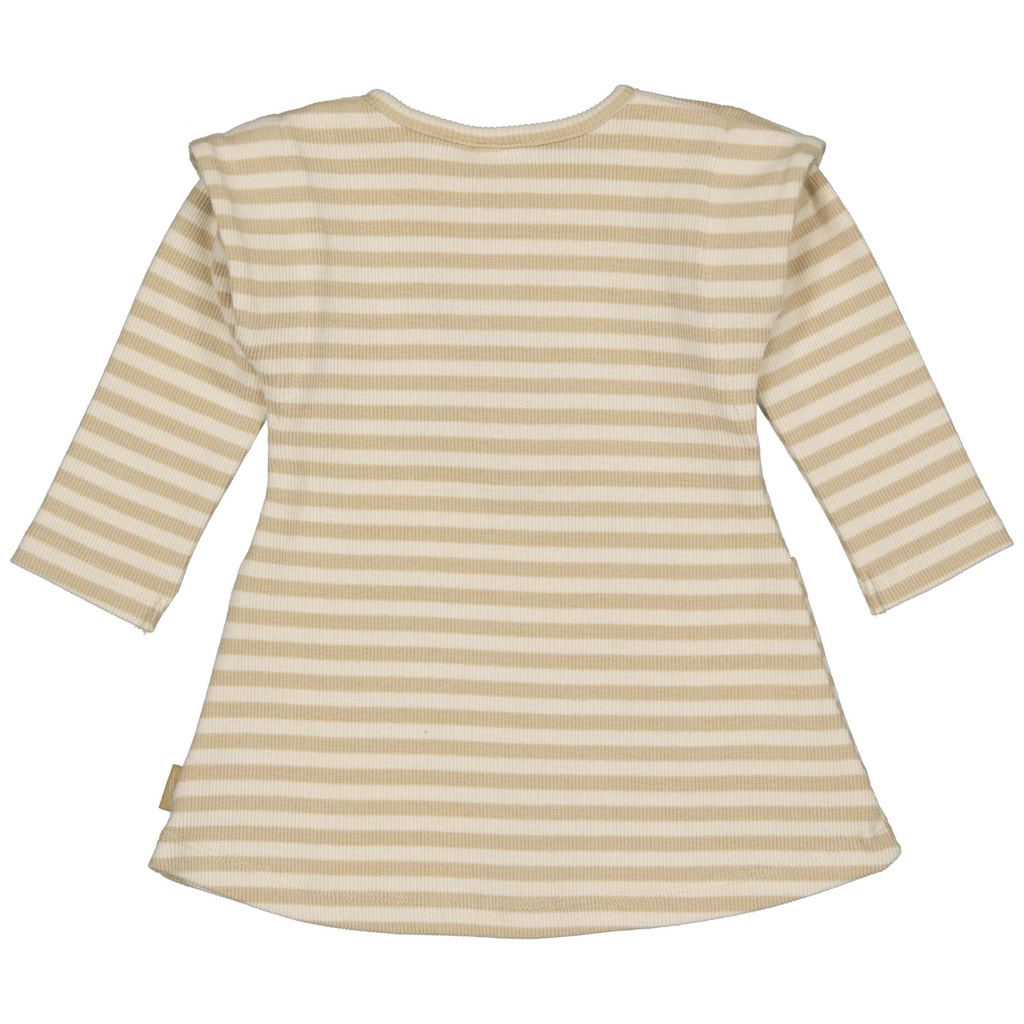 Levv | Jurk Girls Brown Stripe