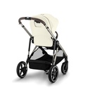 WANDELWAGEN, Gazelle S 2.0, seashell beige-light beige, fr. taupe/alu, duwbeugel imitatieleder /dark brown, Gold, 2024