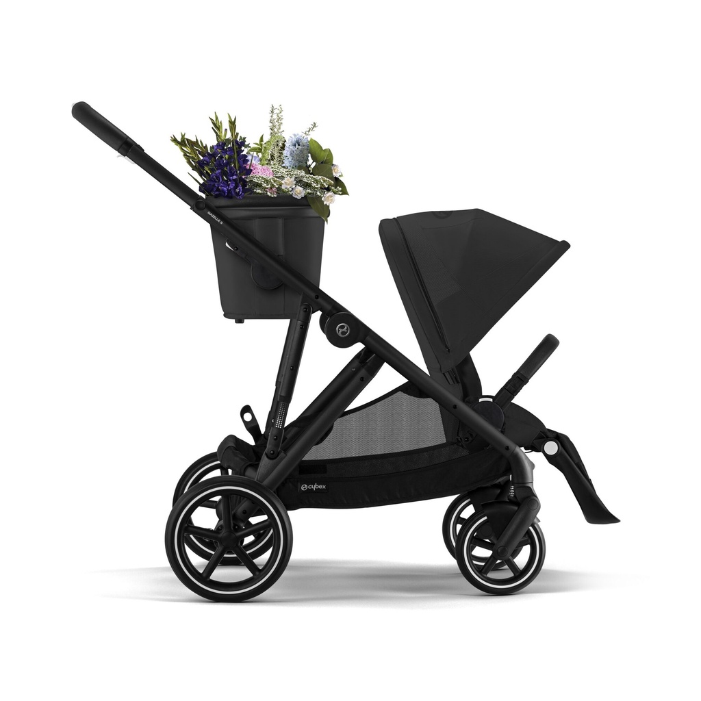 Cybex | Wandelwagen Gazelle S 2.0, moon black frame zwart alu