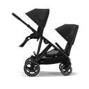 Cybex | Inzet Met Bekleding moon black vr Gazelle S 2.0