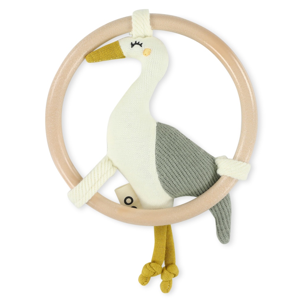 Trixie | Rammelaar Rattle Heron groen/ecru 