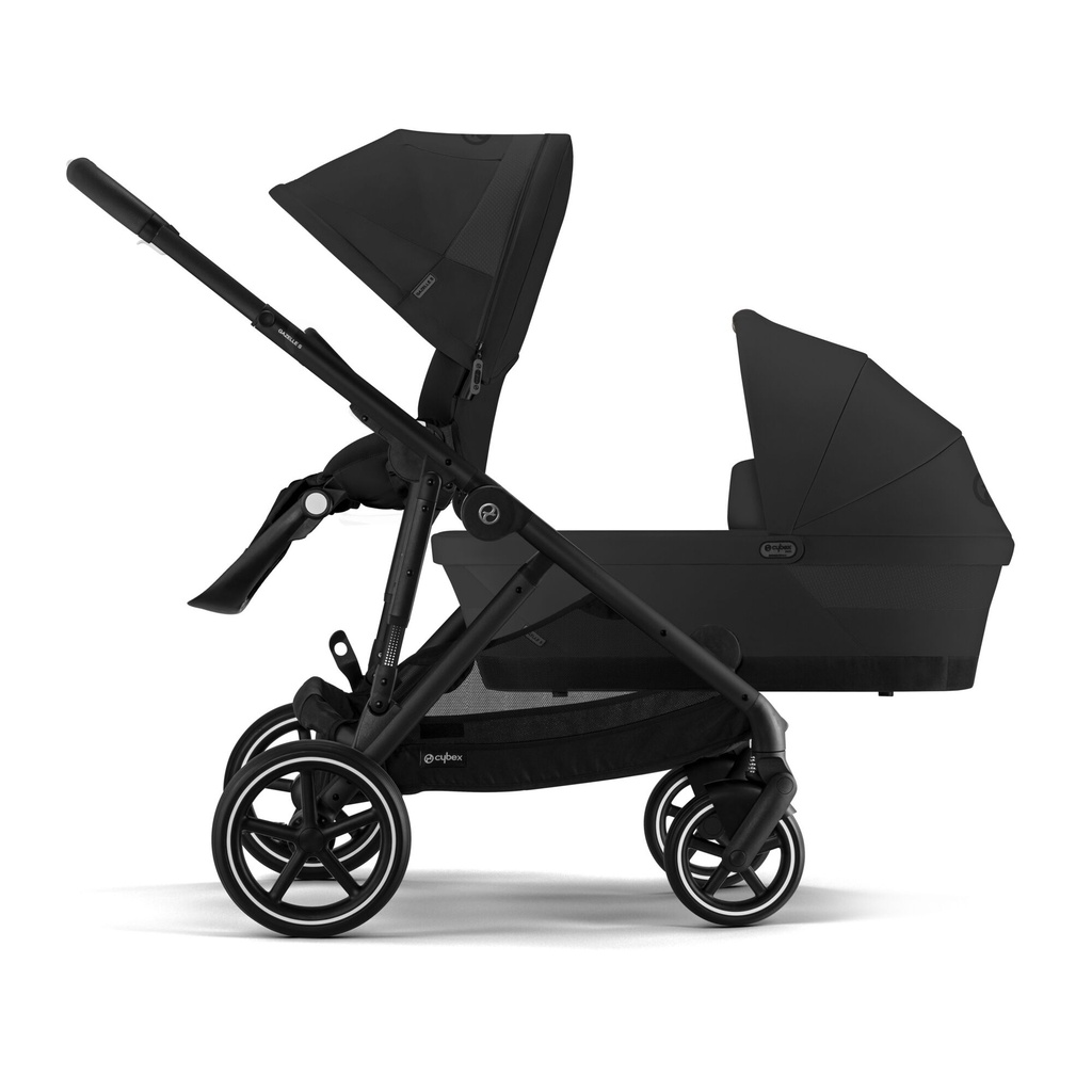 Cybex | Draagmand Moon Black vr Gazelle S 2.0