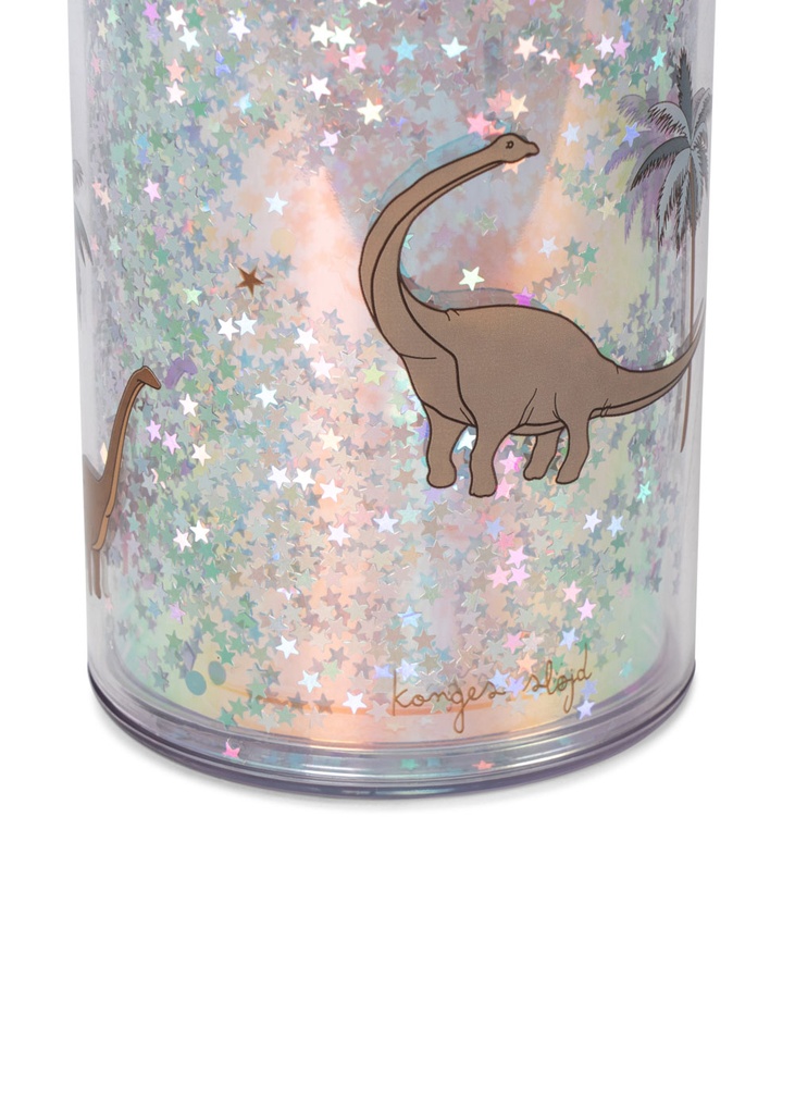 Konges Slojd | Drinkbeker Glitter Bottle Dino