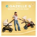 Cybex | Wandelwagen e-Gazelle moon black frame black alu