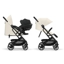 Cybex | Buggy Beezy 2.0 Canvas White Frame Black Aluminium