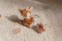 Little Dutch | Ringrammelaar Fairy Garden Hert Roze