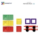 MAGNETISCHE BLOKKEN, 24, Motion Pack, Magnetic Tiles, rainbow, kunststof, vanaf 36 maanden, inhoud: 24 stuk(s)