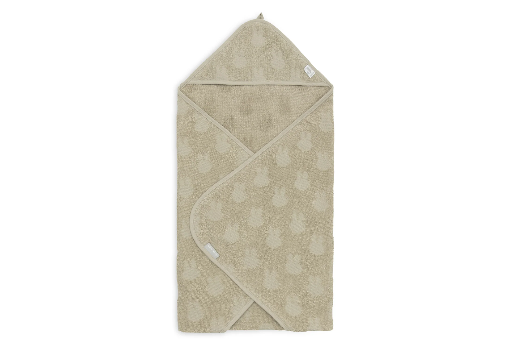 Jollein | Badcape Miffy Olive Green 75x75cm