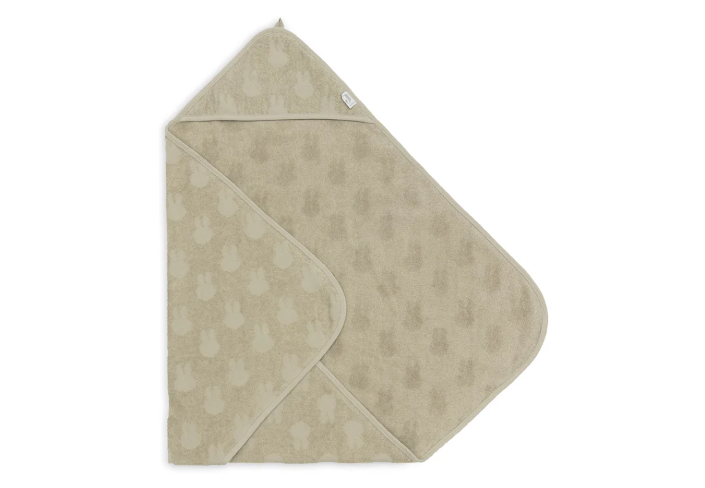 Jollein | Badcape Miffy Olive Green 75x75cm