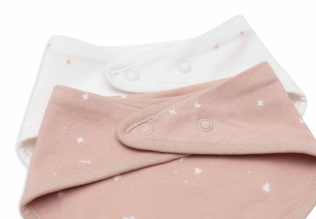 Jollein | Bandana Twinkling Wild Rose 2/stk